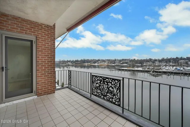 a view of lake and city