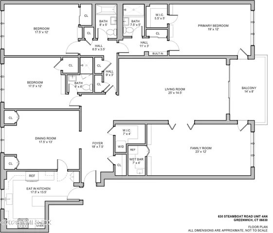 $2,850,000 | 630 Steamboat Road, Unit 4AN, Greenwich, CT 06830