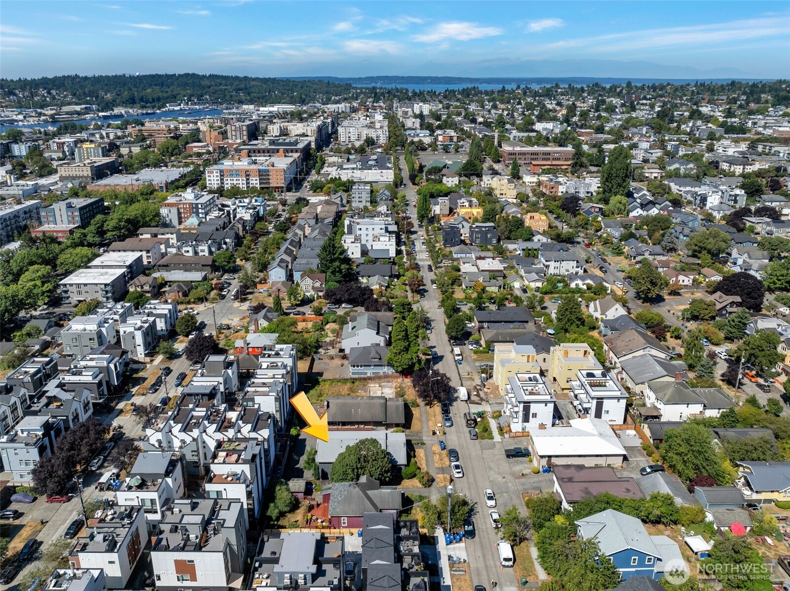 917 Northwest 57th Street Seattle, WA 98107 - Photo 20 of 23 an aerial view of a city
