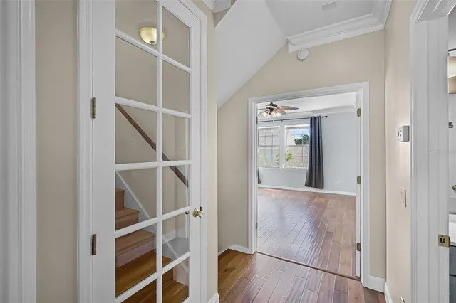 a view of storage and utility room