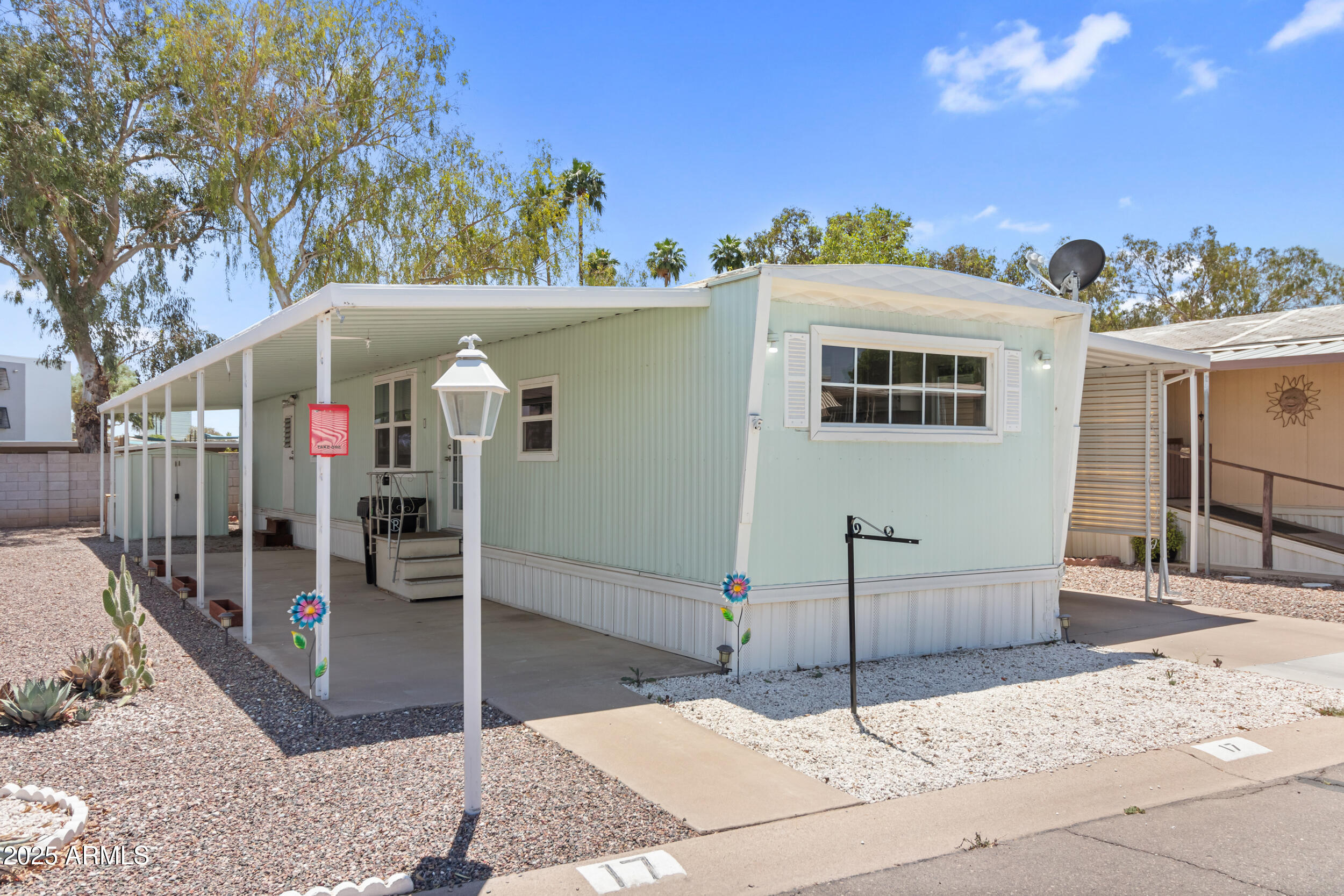 535 South Alma School Road, Unit 17 Mesa, AZ 85210 - Photo 3 of 58 a view of a house with a porch