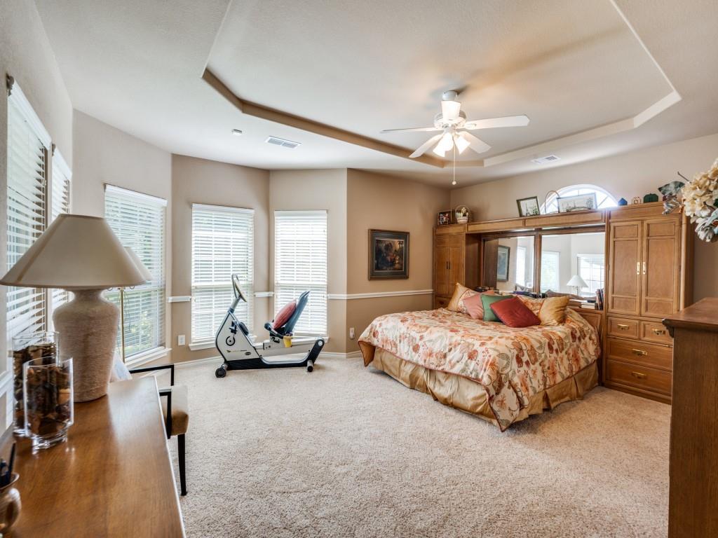 8305 Bishop Pine Road Denton, TX 76208 - Photo 14 of 27 a spacious bedroom with a bed and large windows
