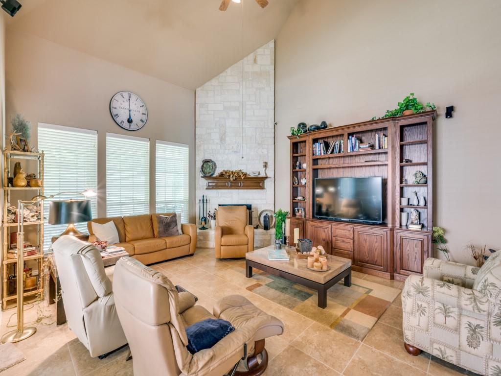8305 Bishop Pine Road Denton, TX 76208 - Photo 6 of 27 a living room with furniture and a flat screen tv