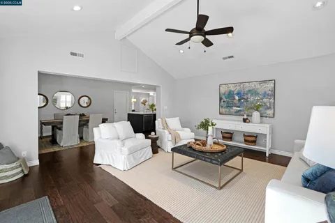 a view of hallway with stairs