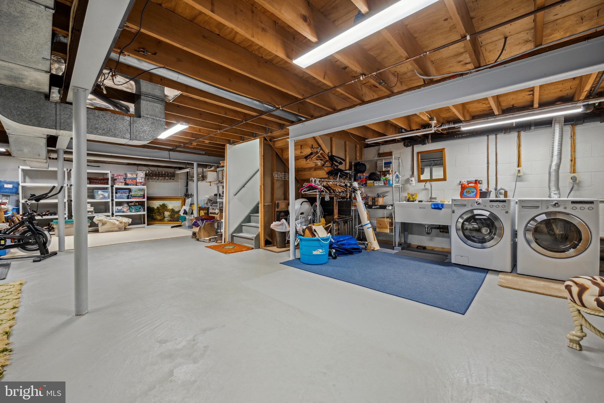 401 Millhouse Pond Chesterbrook, PA 19087 - Photo 28 of 44 Full semi-finished basement