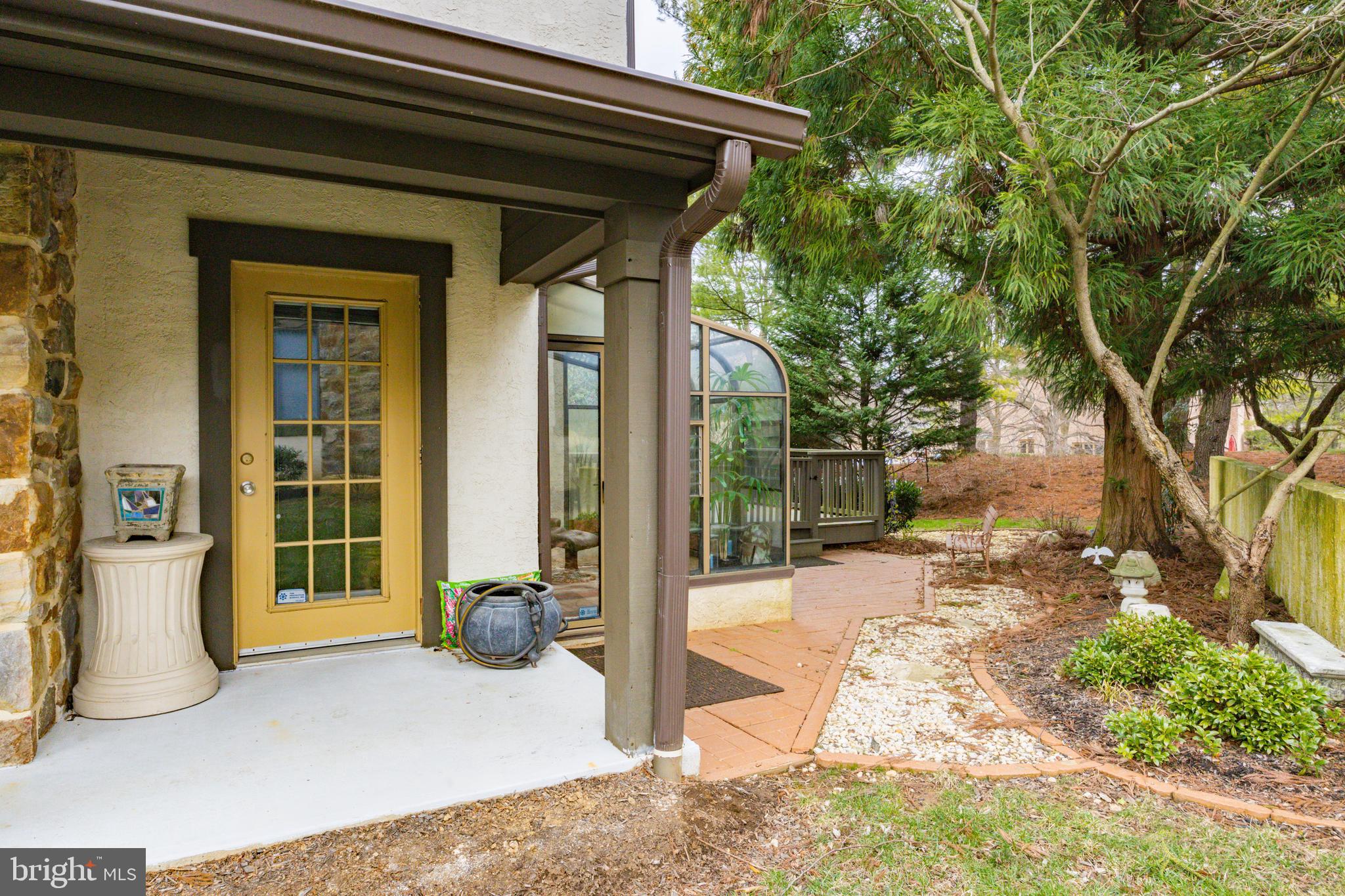 401 Millhouse Pond Chesterbrook, PA 19087 - Photo 32 of 44 Side porch access