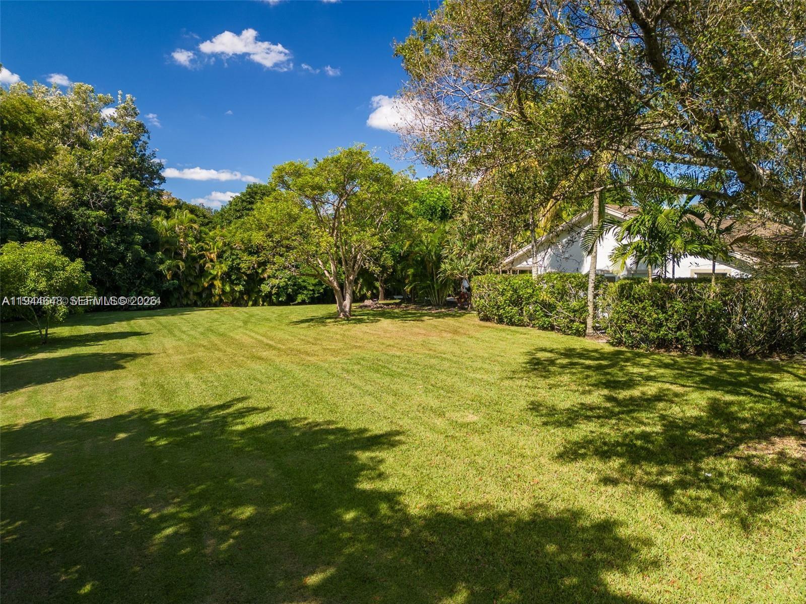 6411 Southwest 185th Way Southwest Ranches, FL 33332 - Photo 5 of 32 a view of a trees with a yard