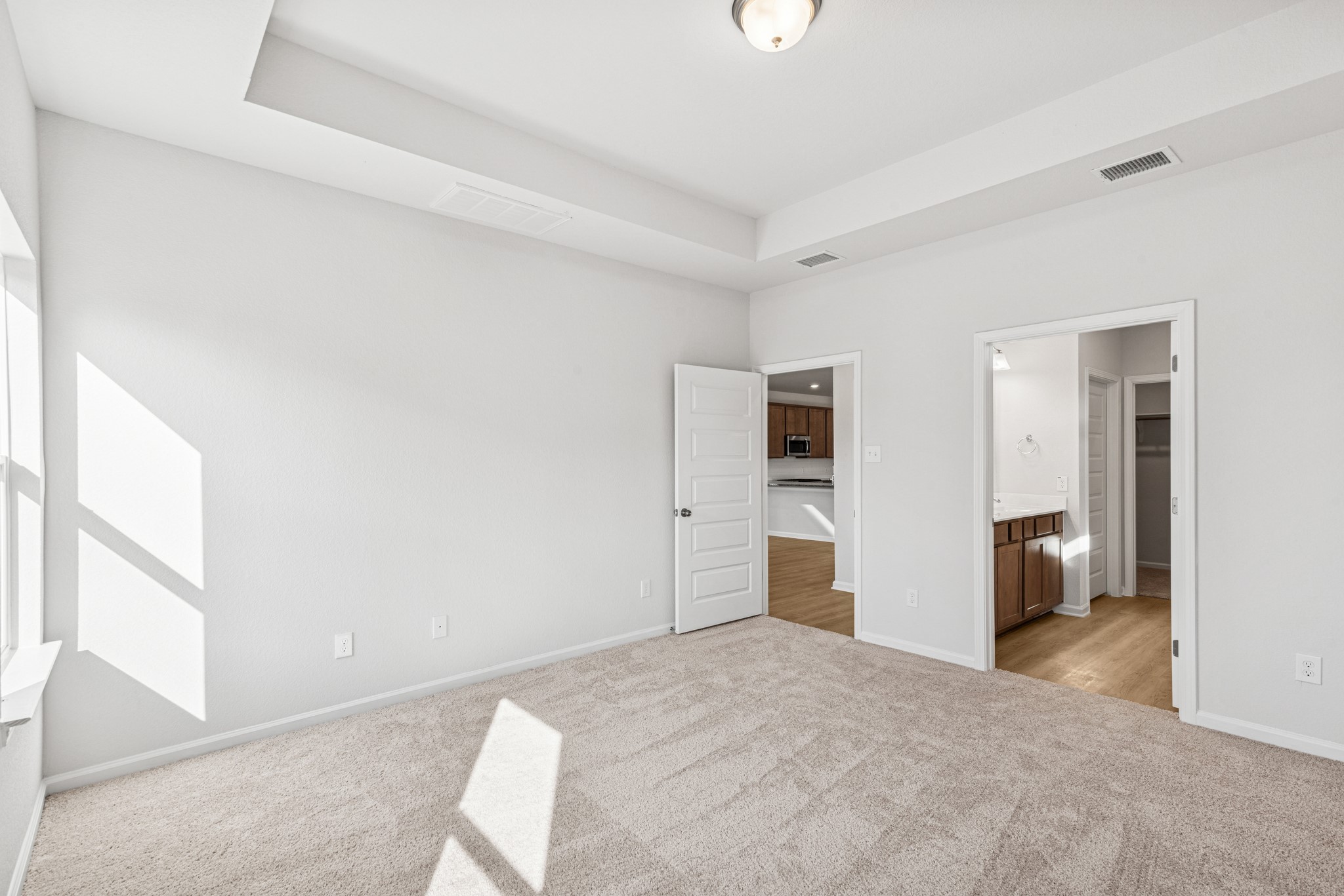 9745 Enclave Ridge Road Willis, TX 77318 - Photo 11 of 27 a big room with closet and wooden floor