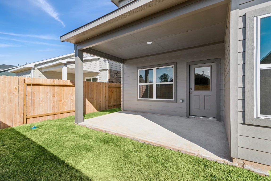 9745 Enclave Ridge Road Willis, TX 77318 - Photo 25 of 27 The Sparrow II- Rear Covered Patio