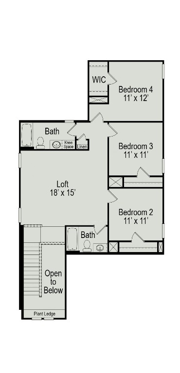 9745 Enclave Ridge Road Willis, TX 77318 - Photo 27 of 27 The Sparrow II First Floor