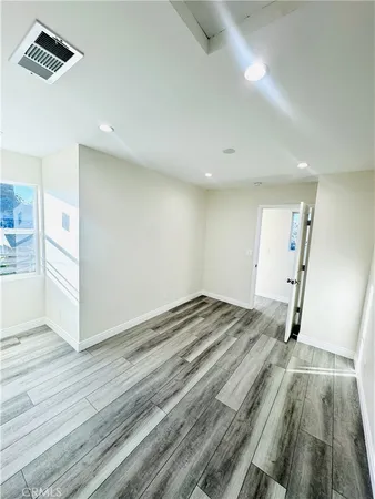 wooden floor in an empty room with wooden floor