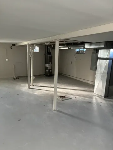 a close view of water heater