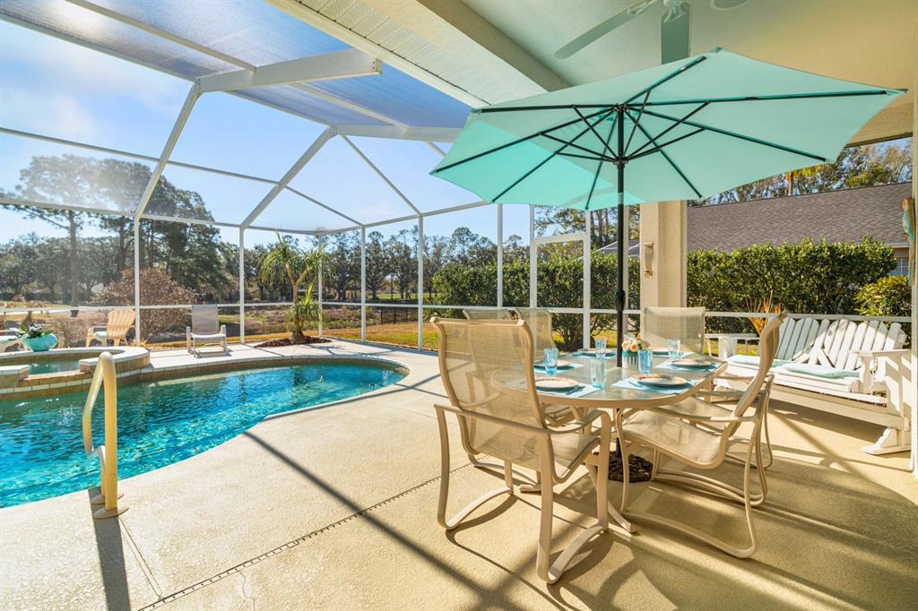 3408 Stonebridge Trail Valrico, FL 33596 - Photo 13 of 53 a view of a swimming pool with a patio