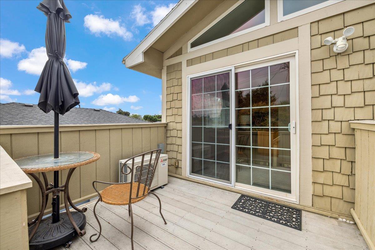 3726 Pasadena Drive San Mateo, CA 94403 - Photo 47 of 50 a view of a chair and table in the balcony