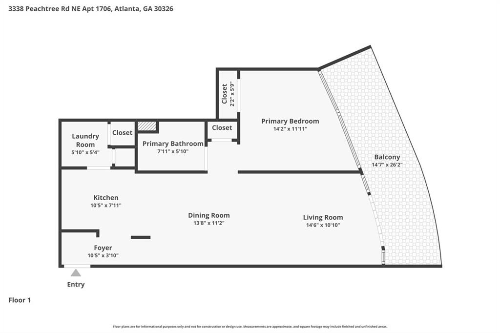 3338 Peachtree Road Northeast, Unit 1706 Atlanta, GA 30326 - Photo 20 of 37 unknown