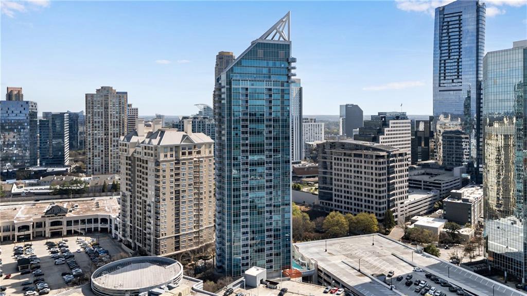 3338 Peachtree Road Northeast, Unit 1706 Atlanta, GA 30326 - Photo 37 of 37 a city view with tall buildings