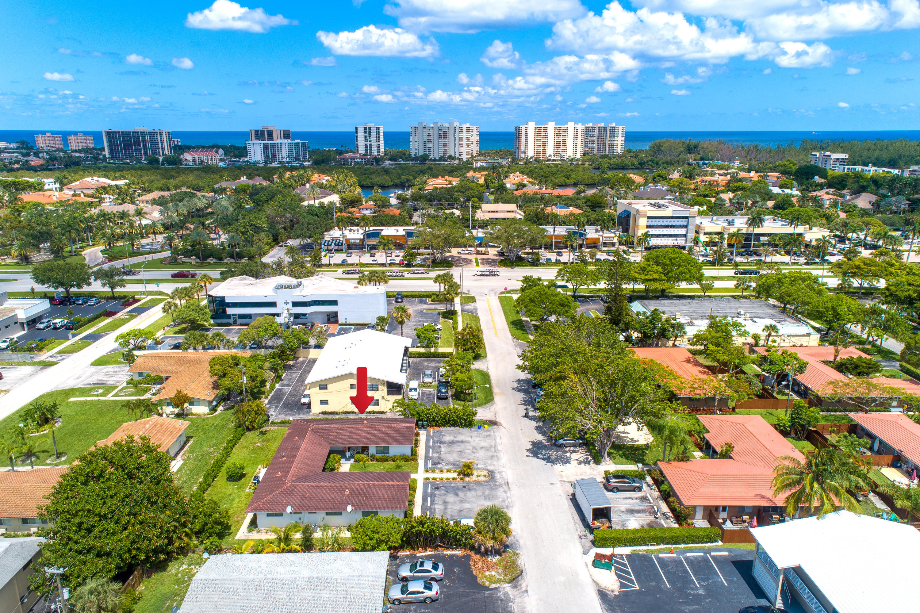 541 Northeast 44th Street, Unit B Boca Raton, FL 33431 - Photo 11 of 15 Aerial Street View