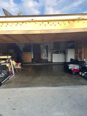 a view of a pathway of a building