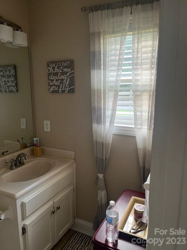 402 Split Oak Trail Gastonia, NC 28052 - Photo 19 of 23 a bathroom with a sink and a toilet