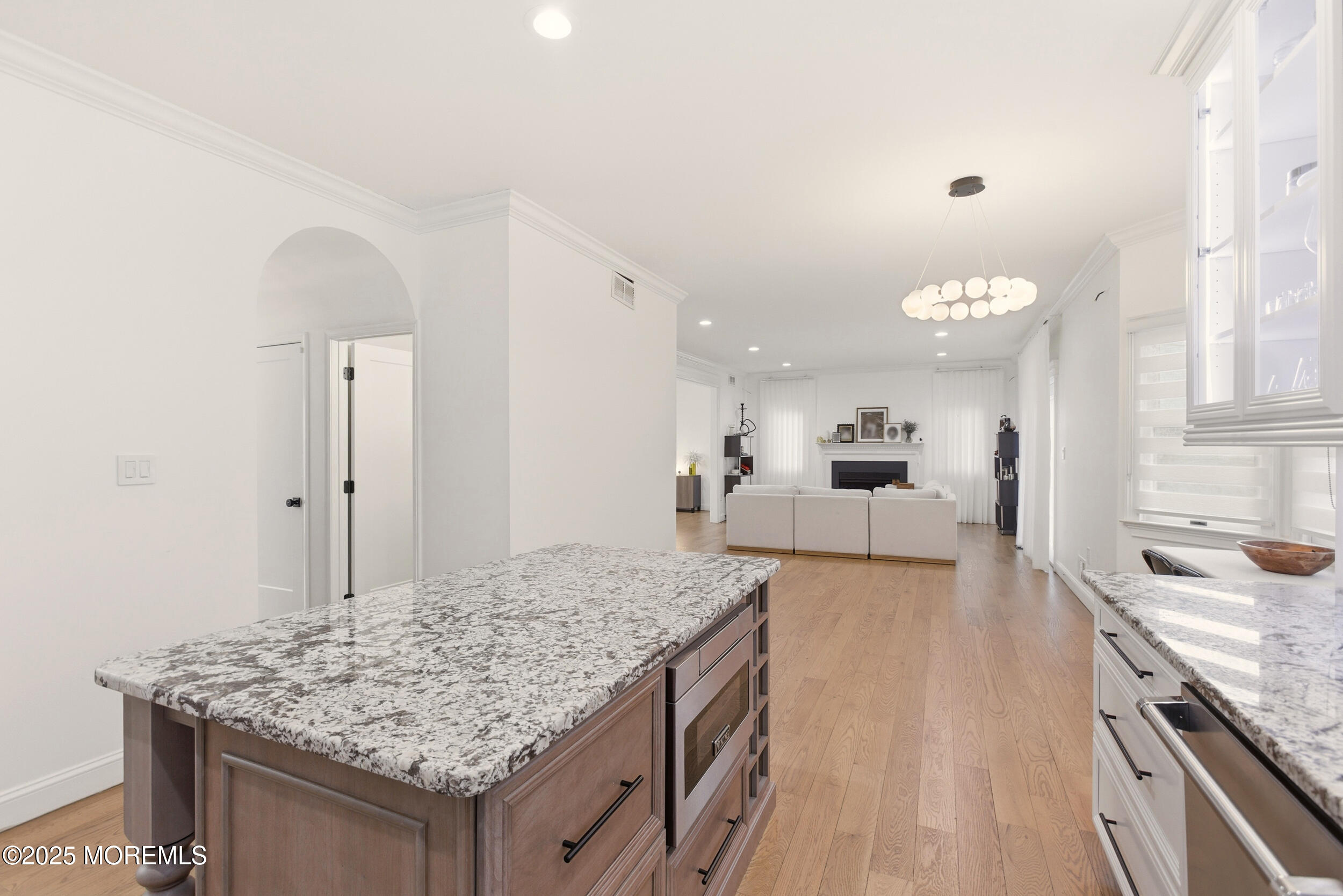 5 Overlook Drive Jackson, NJ 08527 - Photo 21 of 56 a kitchen with granite countertop kitchen island sink stove and granite counter top