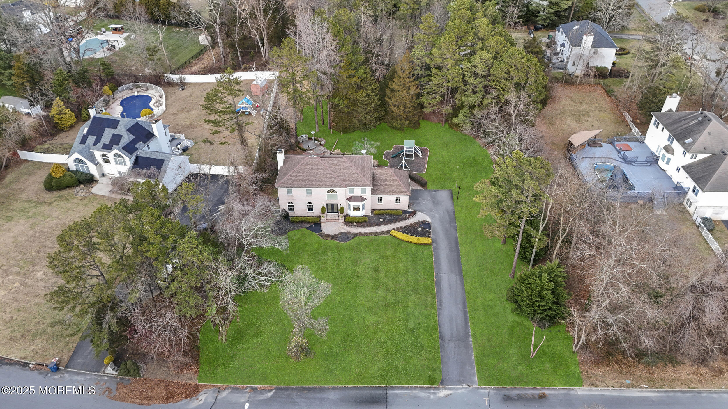 5 Overlook Drive Jackson, NJ 08527 - Photo 49 of 56 an aerial view of a house with a yard