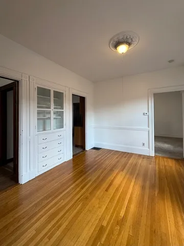 wooden floor in an empty room