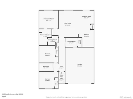 a picture of a floor plan