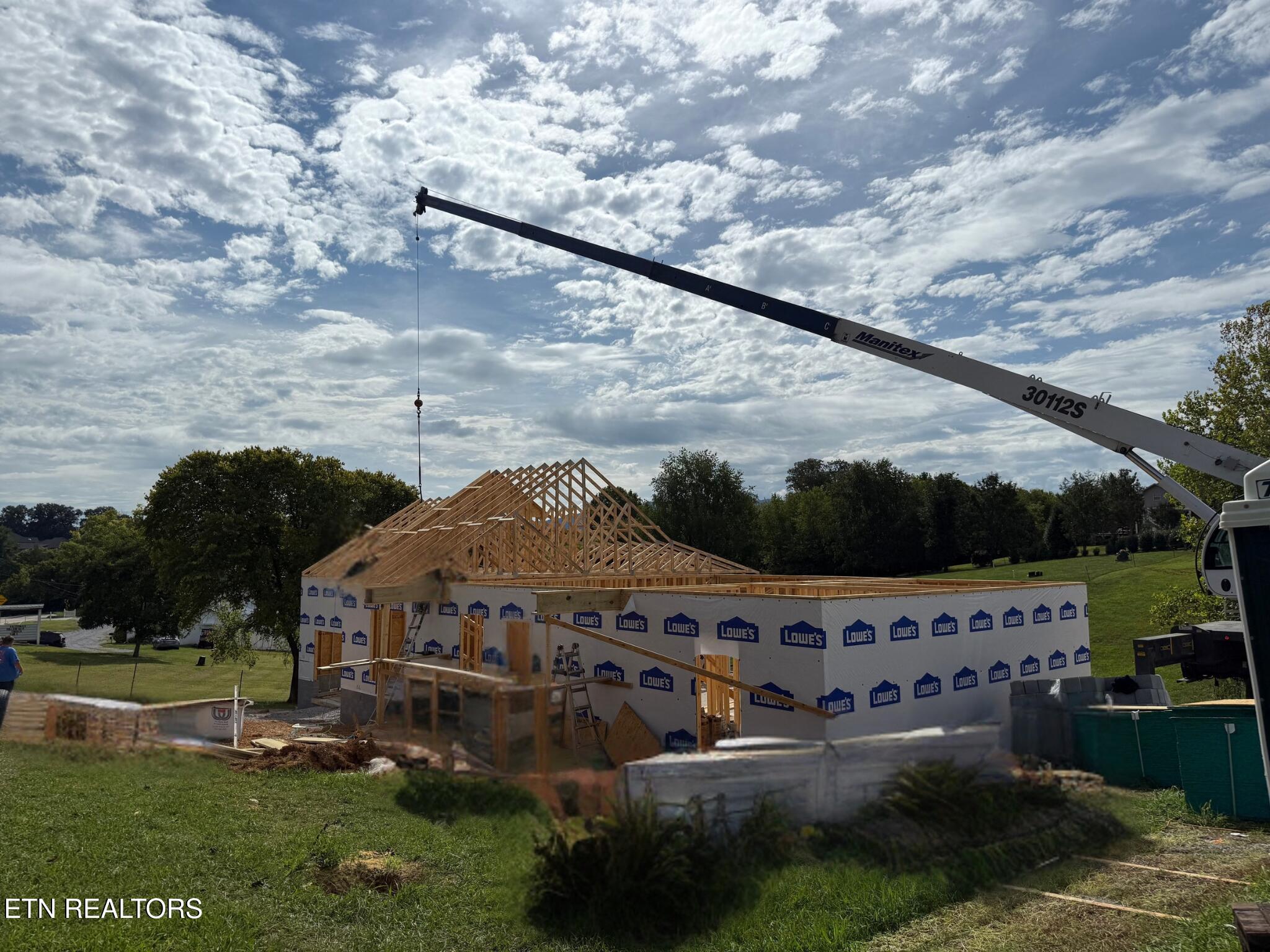4066 Sevierville Road Maryville, TN 37804 - Photo 36 of 38 Roof trusses