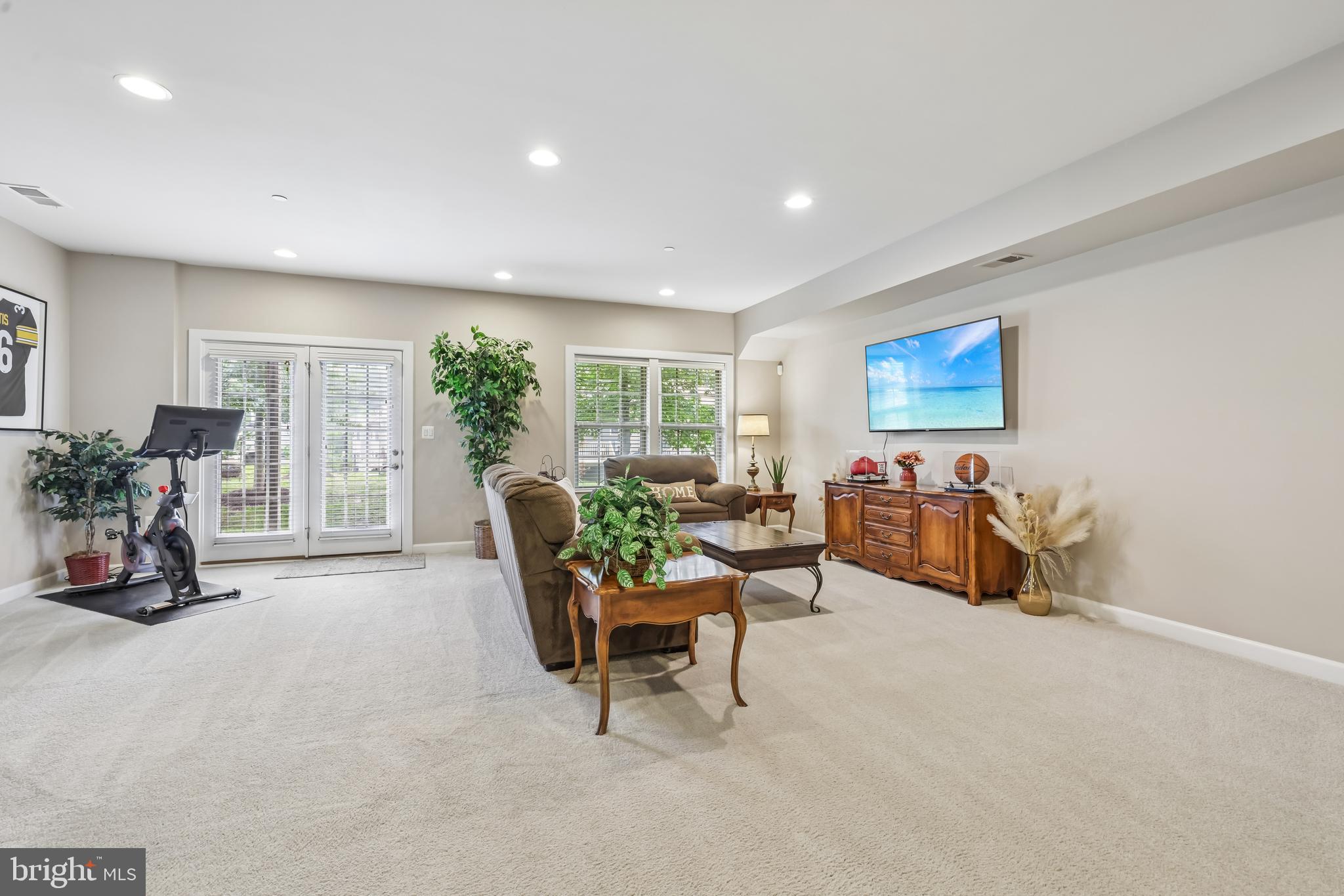 7825 Otterbein Way Hanover, MD 21076 - Photo 39 of 69 Lower Level Rec Room/Family Room