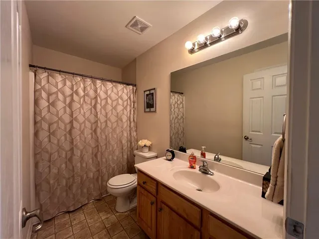 a view of a yard with a trees