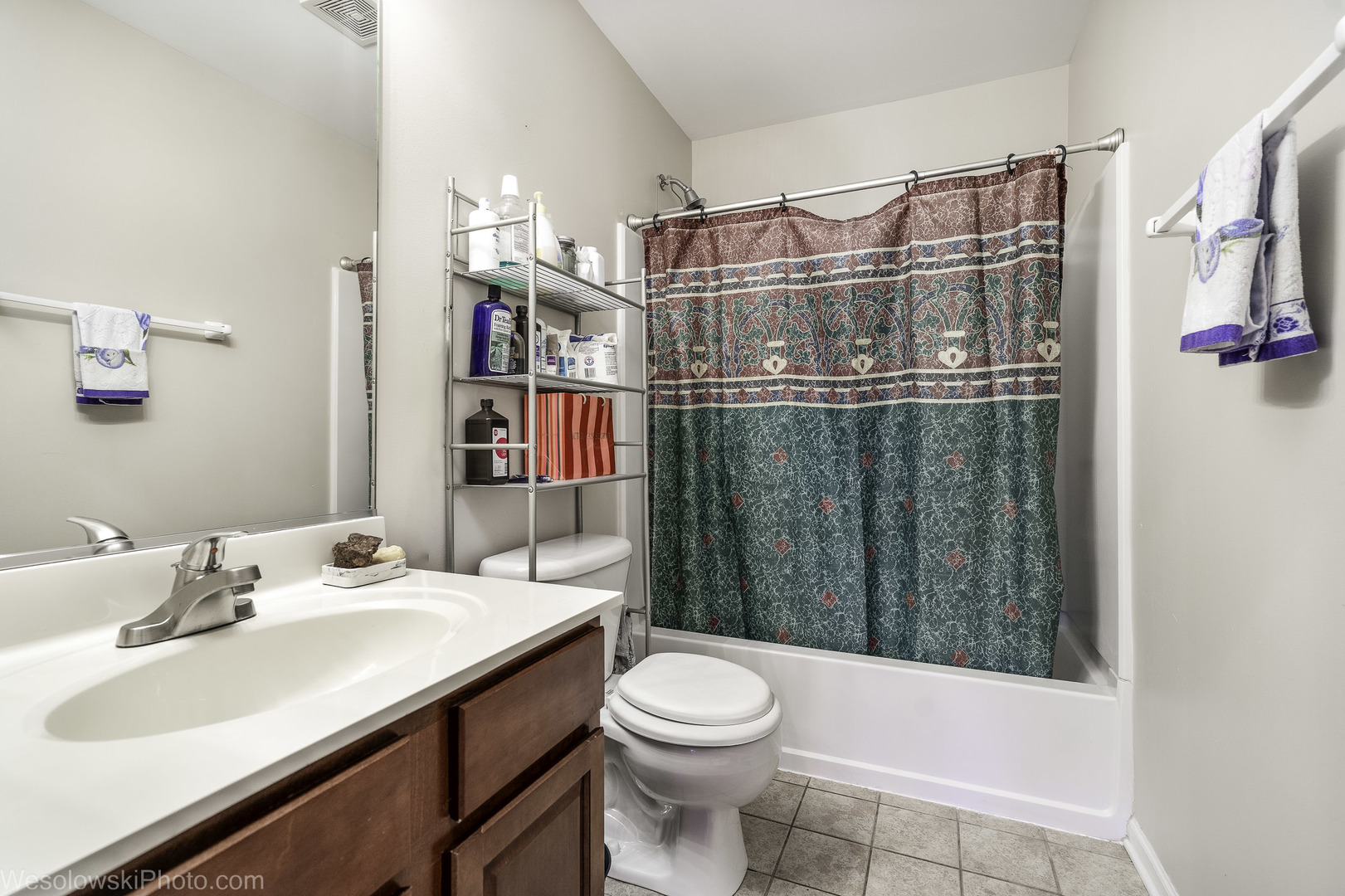644 South Rosehall Lane, Unit 644 Round Lake, IL 60073 - Photo 17 of 33 a bathroom with a sink toilet and shower