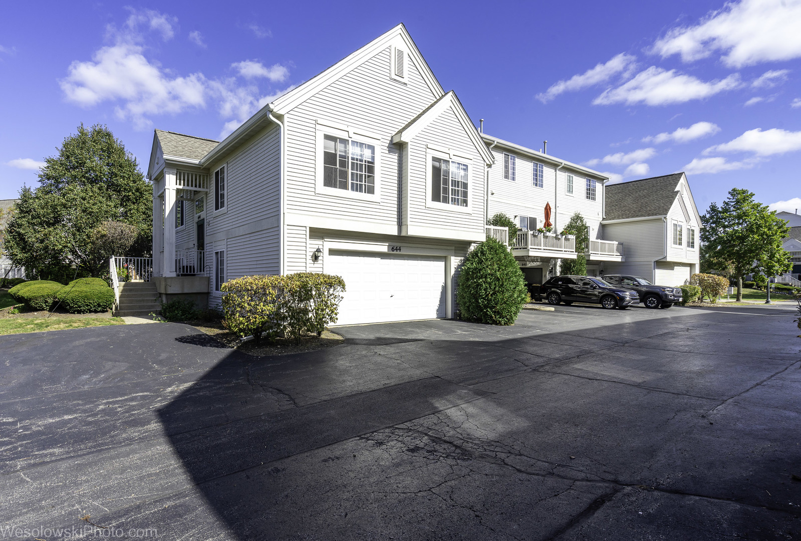 644 South Rosehall Lane, Unit 644 Round Lake, IL 60073 - Photo 26 of 33 a view of a house with a street