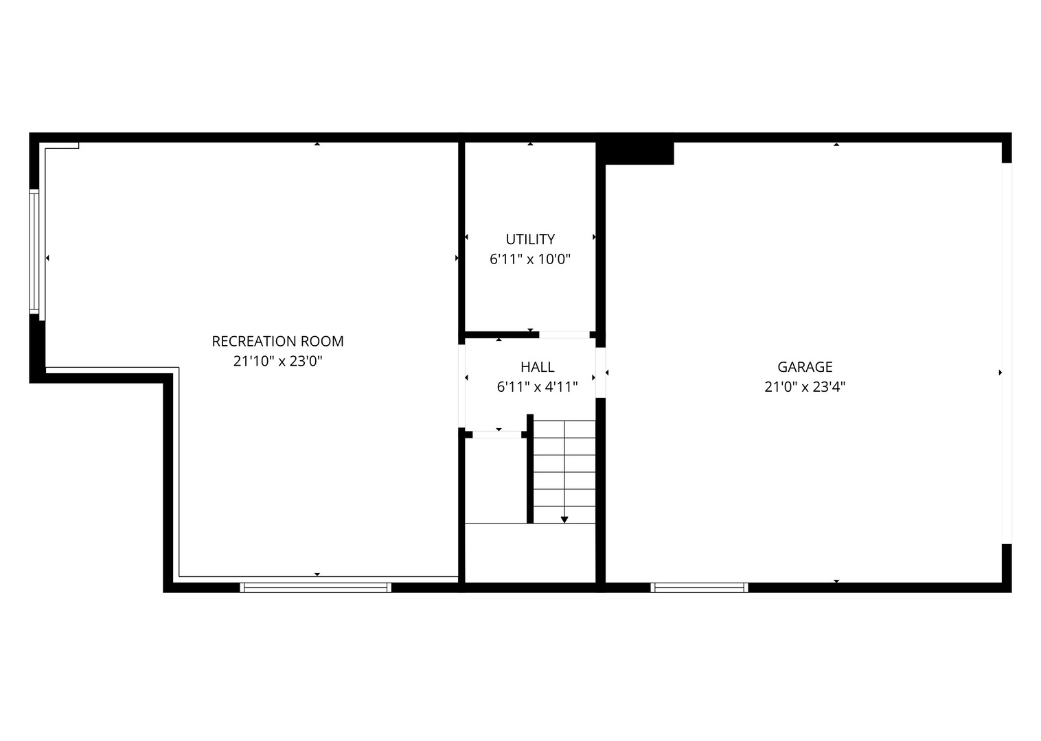 644 South Rosehall Lane, Unit 644 Round Lake, IL 60073 - Photo 32 of 33 a picture of a room with a white wall and a refrigerator