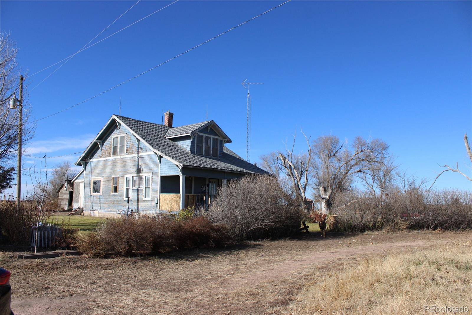 1901 County Road East Joes, CO 80822 - Photo 18 of 42 a view of a house with a dry yard