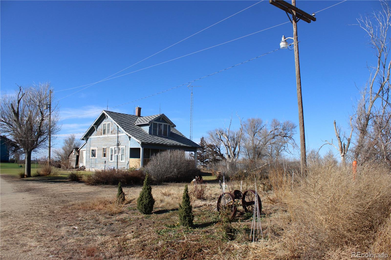 1901 County Road East Joes, CO 80822 - Photo 6 of 42 a house view with a garden space