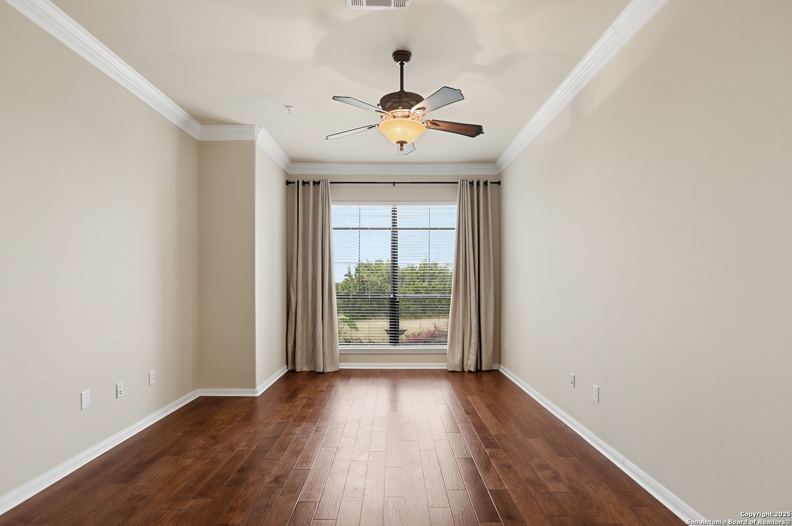 7800 Sw Parkway, Unit 1710 Austin, TX 78735 - Photo 17 of 34 wooden floor in an empty room with a window
