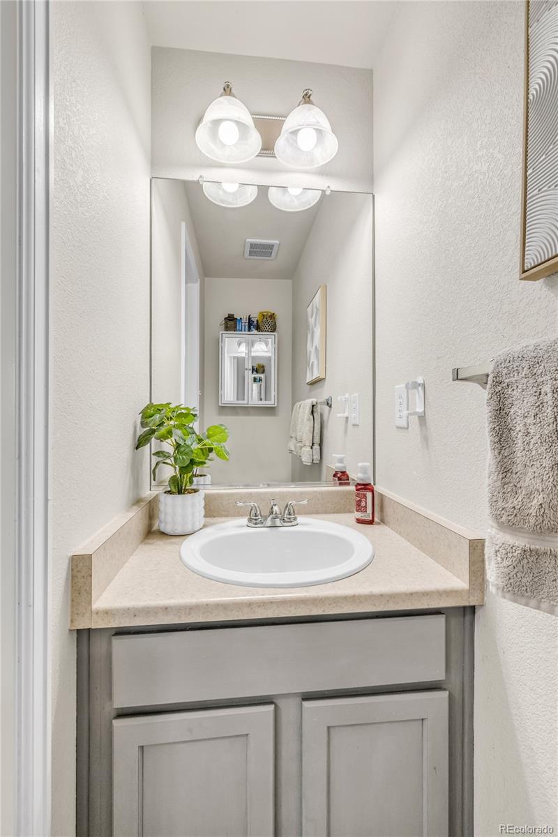 6132 Graden Street Frederick, CO 80530 - Photo 15 of 28 a bathroom with a sink and a mirror