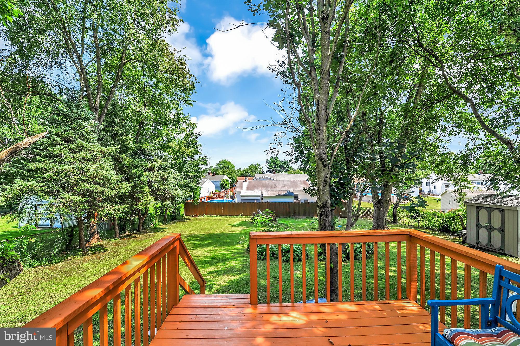 120 Milestone Road Elkton, MD 21921 - Photo 22 of 42 Deck overlooking backyard
