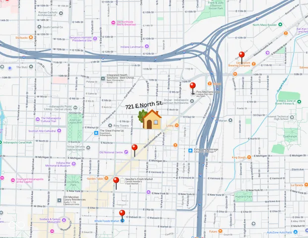 $299,900 | 721 East North Street, Unit 1C, Indianapolis, IN 46202