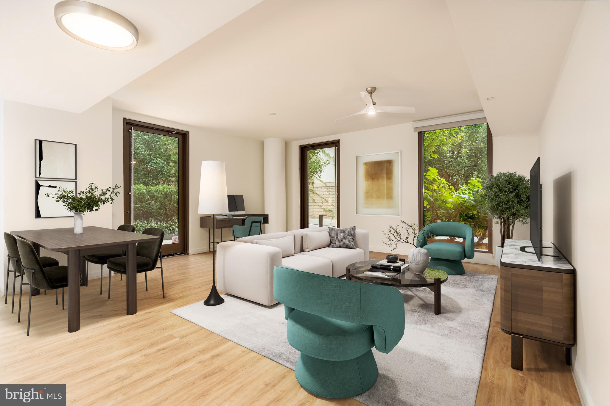 1630 Columbia Road Northwest, Unit 104 Washington, DC 20009 - Photo 1 of 23 Living area