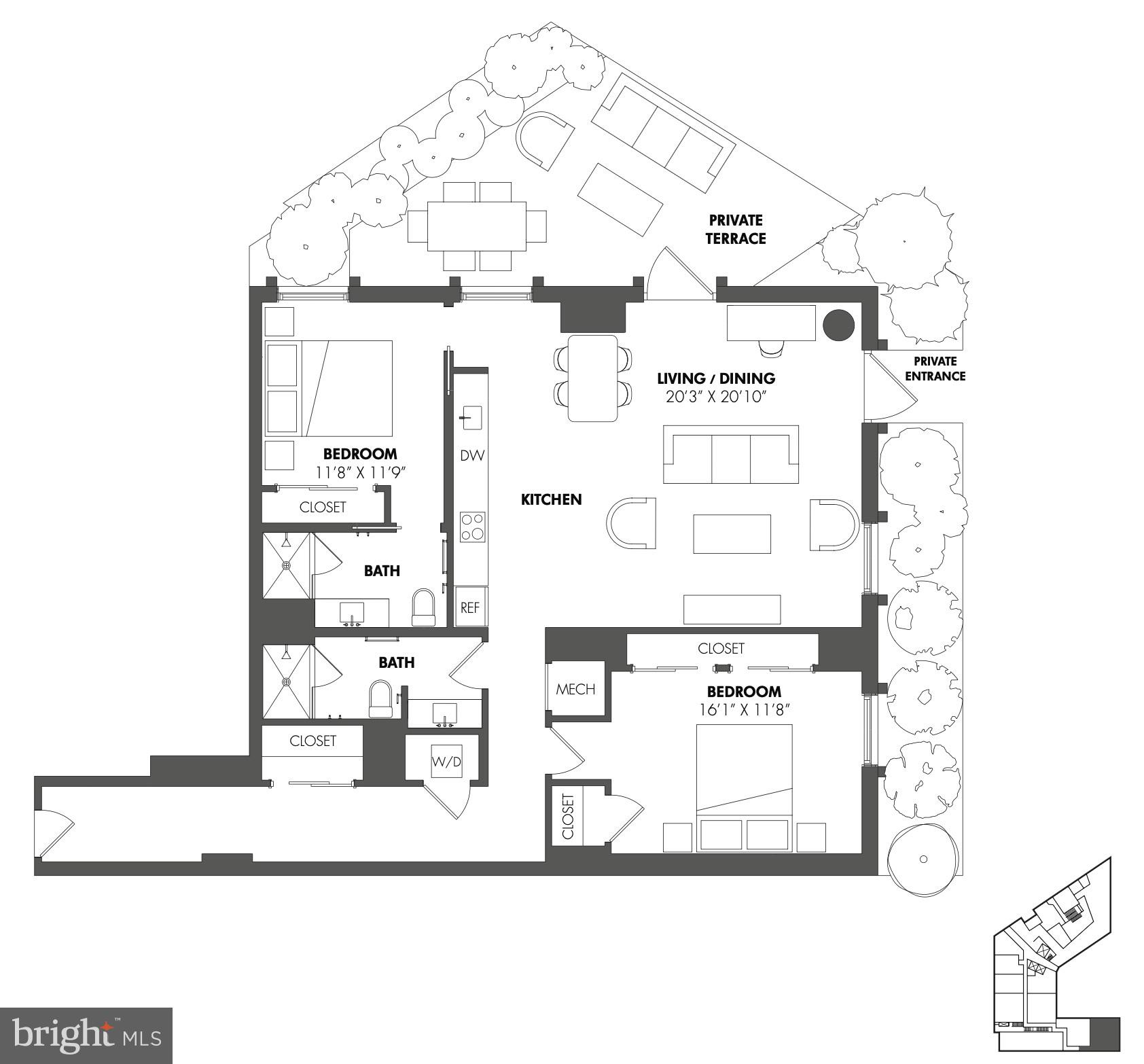 1630 Columbia Road Northwest, Unit 104 Washington, DC 20009 - Photo 9 of 23