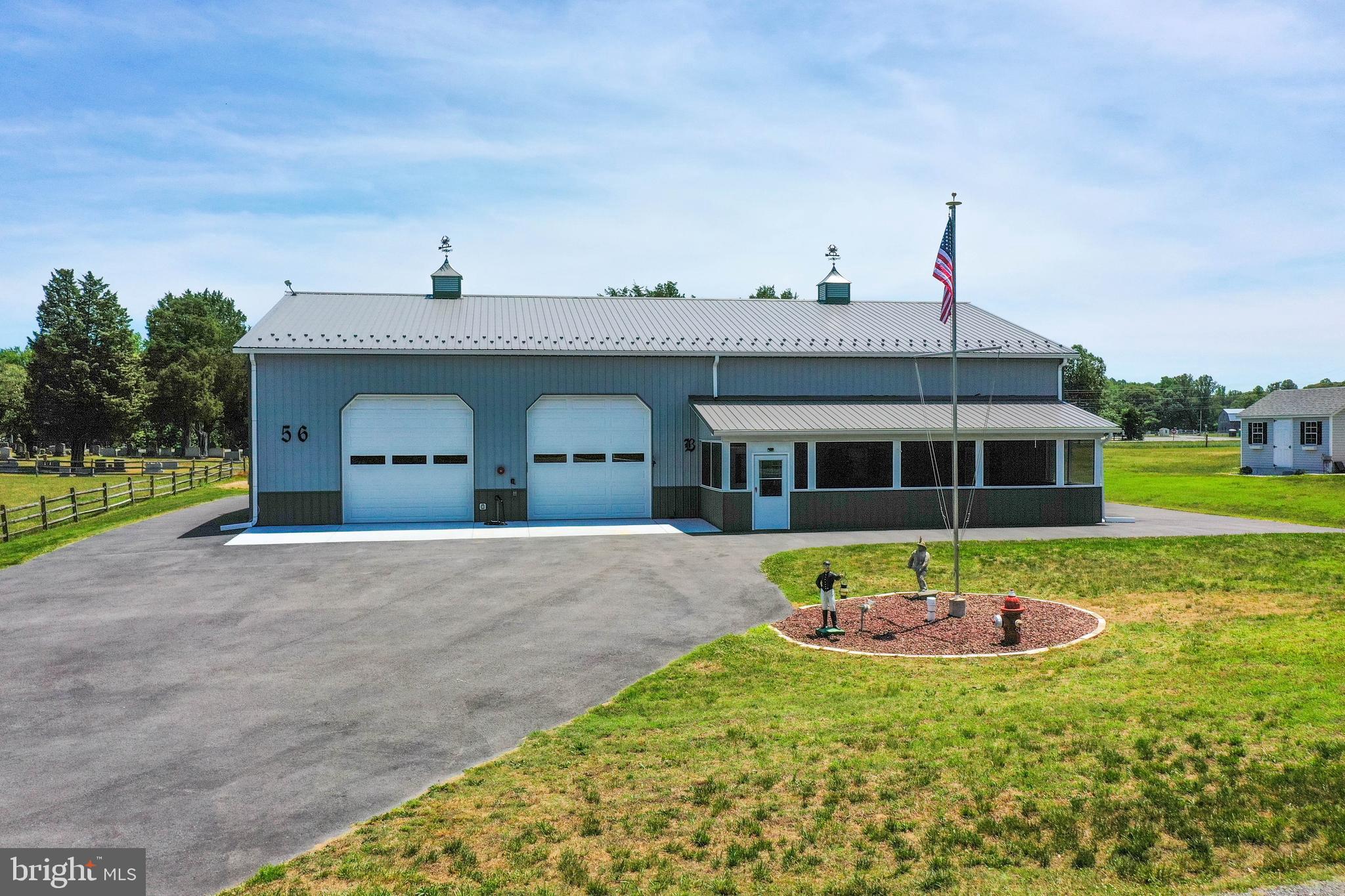 56 Barstow Road Prince Frederick, MD 20678 - Photo 8 of 14 2500 Sq Foot Garage w/16 Foot Ceilings...