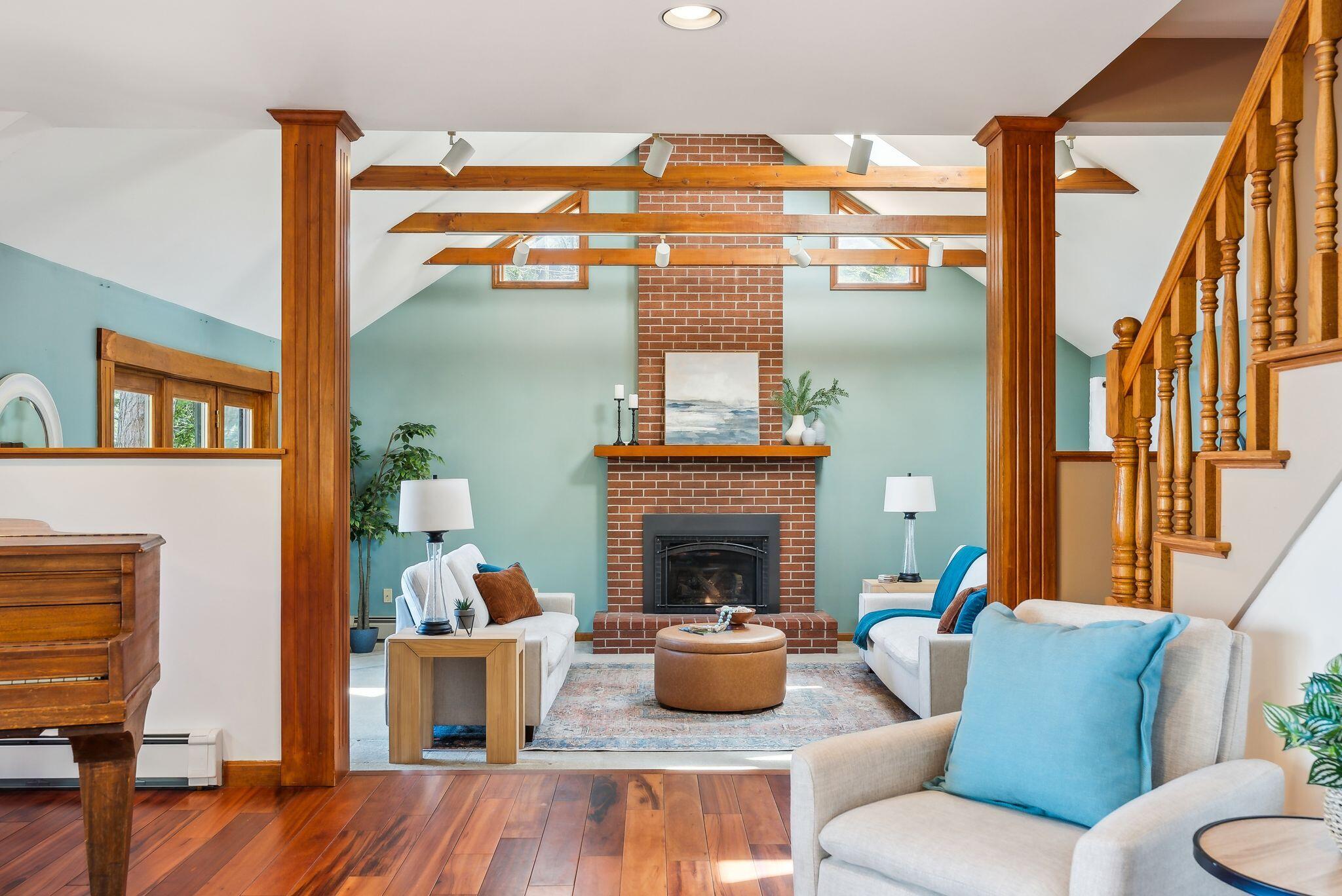 160 Lyons Point Road Gray, ME 04071 - Photo 11 of 64 Stepping into the living room area