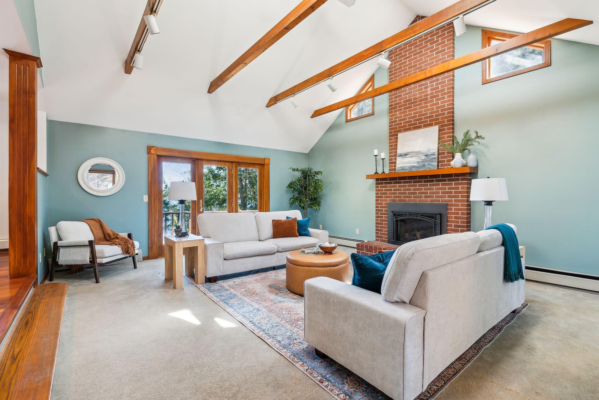 160 Lyons Point Road Gray, ME 04071 - Photo 13 of 64 More lake views from the living room!