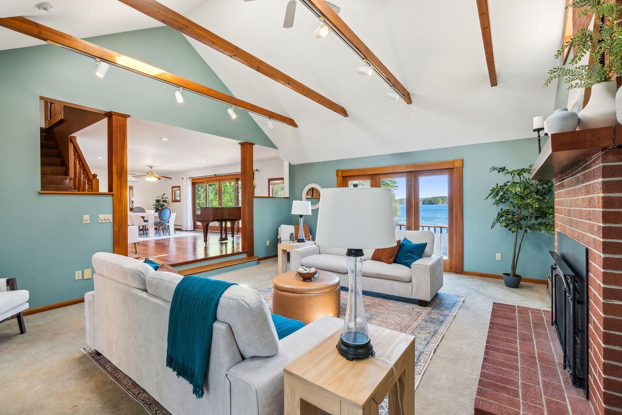 160 Lyons Point Road Gray, ME 04071 - Photo 14 of 64 Such a bight and open room