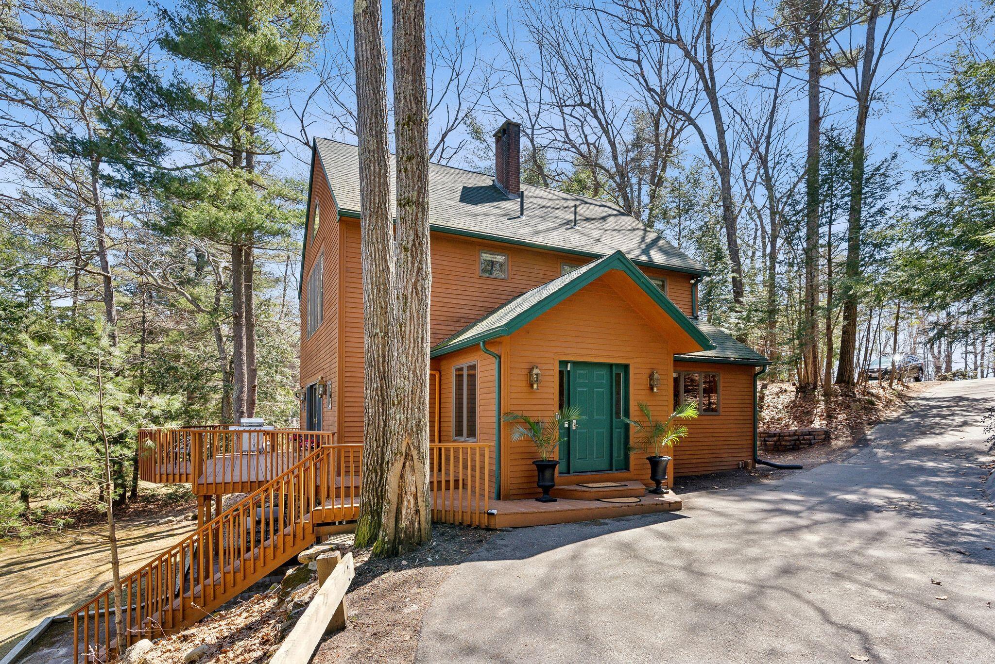 160 Lyons Point Road Gray, ME 04071 - Photo 4 of 64 Front door from the parking area