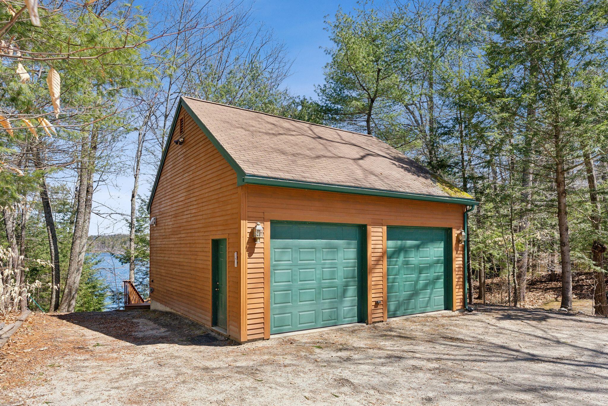 160 Lyons Point Road Gray, ME 04071 - Photo 56 of 64 Two car garage with heated storage above