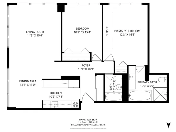 $335,000 | 655 West Irving Park Road, Unit 2301, Chicago, IL 60613