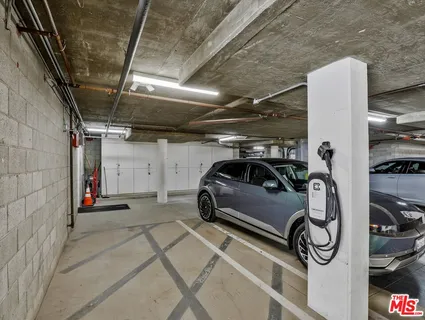 a view of car garage