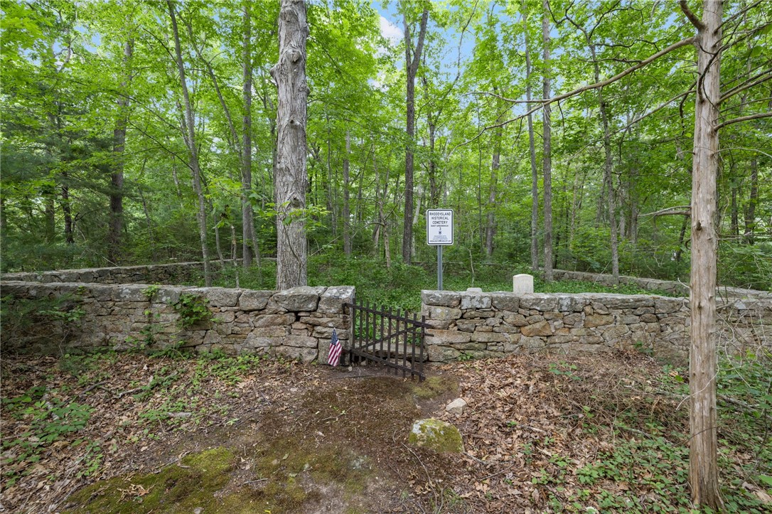 220 Moosehorn Road East Greenwich, RI 02818 - Photo 42 of 50 Cemetery on Adjacent Property Abutting